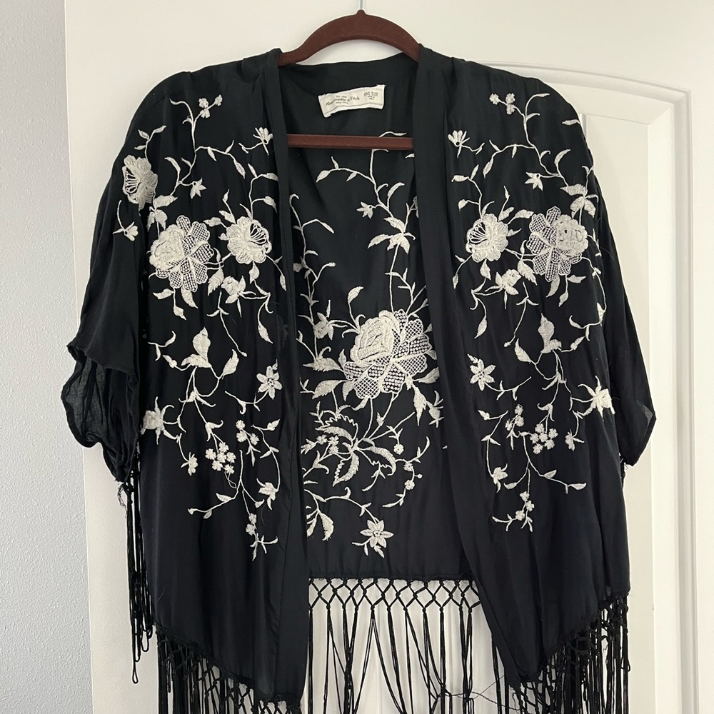 Lucky Fringe Kimono